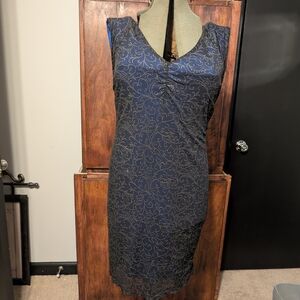 Connected Apparel Blue Dress